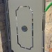CANCELLINO CON PANNELLO TAGLIO LASER