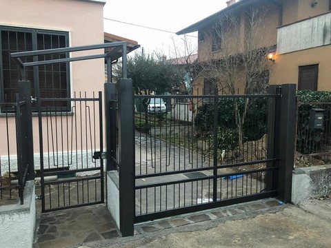 cancello in ferro