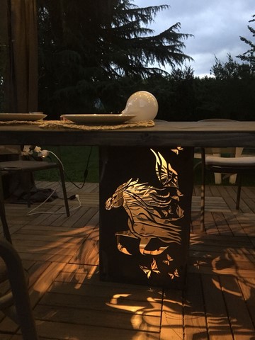 tavolo artistico